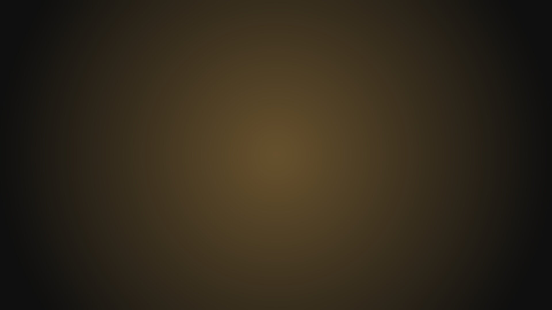 Golden light emerging from darkness