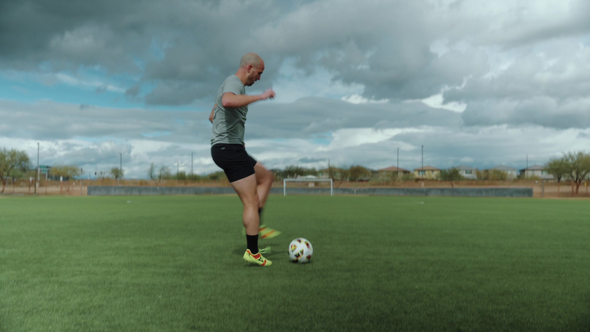 Greg Pignataro on the soccer field